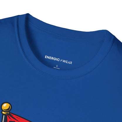 Graphic fitness T-shirt featuring the "My Next Challenge Has a Training Plan" design.