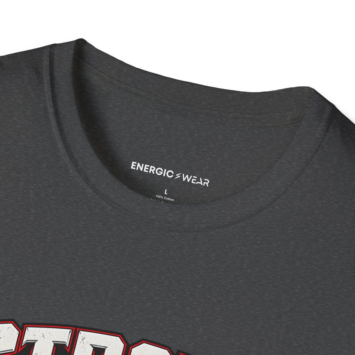Graphic fitness T-shirt featuring the "Strong Through the Sticking Point" design.