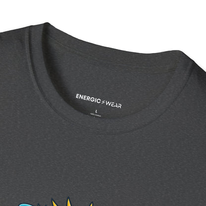 Graphic fitness T-shirt featuring the "Fitness Can Leave You Room to Breathe" design.