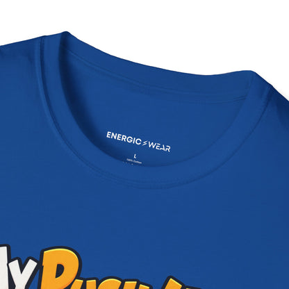 Graphic fitness T-shirt featuring the "My Push-Ups Have a Very Small Fan Club" design.