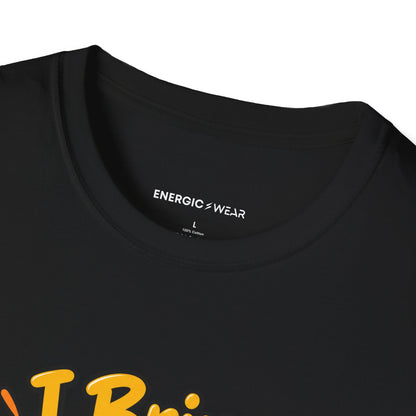 Graphic fitness T-shirt featuring the "I Bring Trail Mix to the Team Meeting" design.