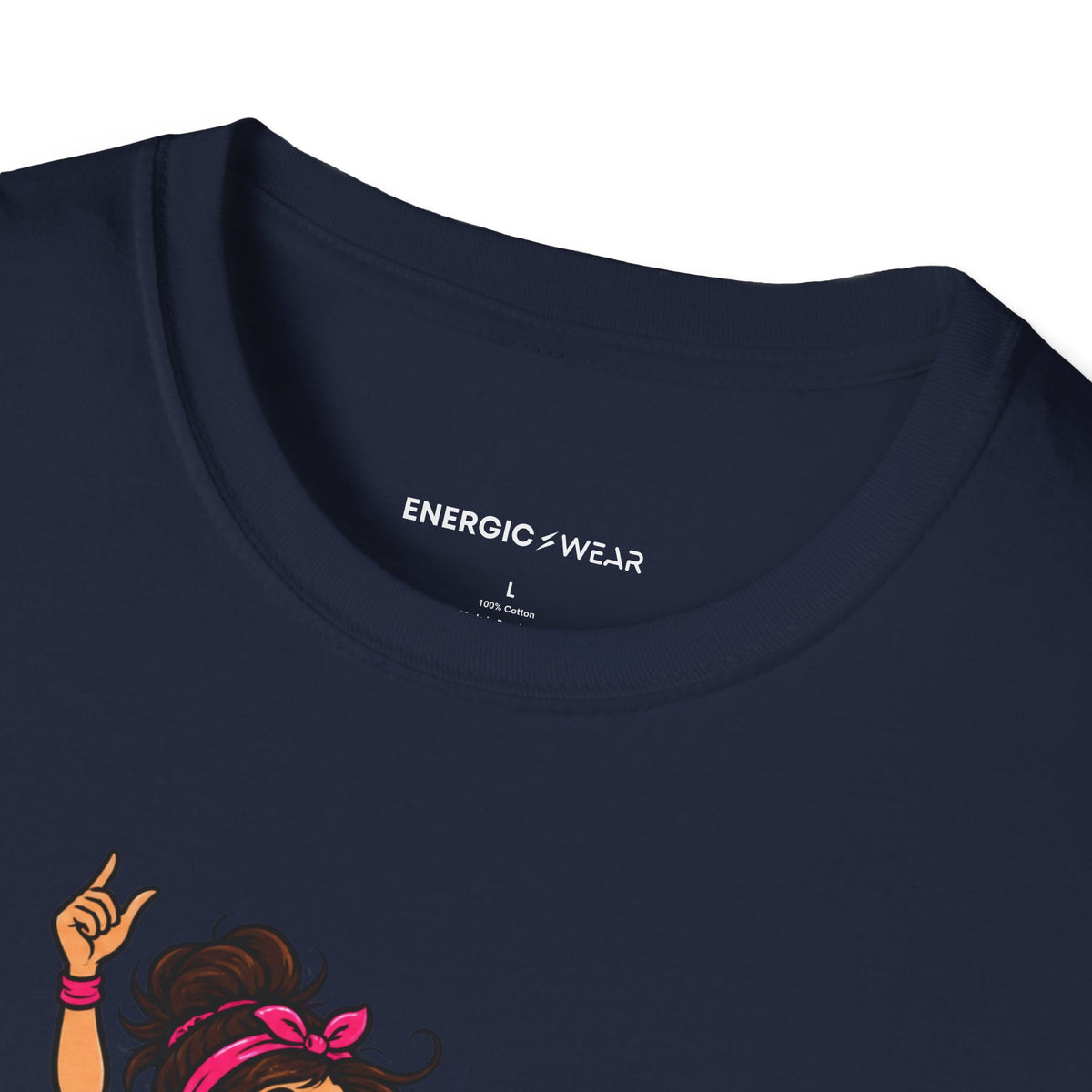 Graphic fitness T-shirt featuring the "Lost the Count, Kept the Groove" design.