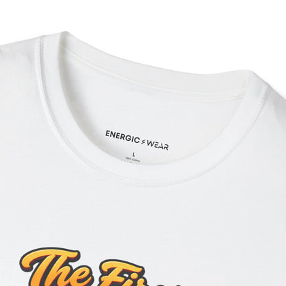 Graphic fitness T-shirt featuring the "The First Ten Minutes Are an Invitation" design.