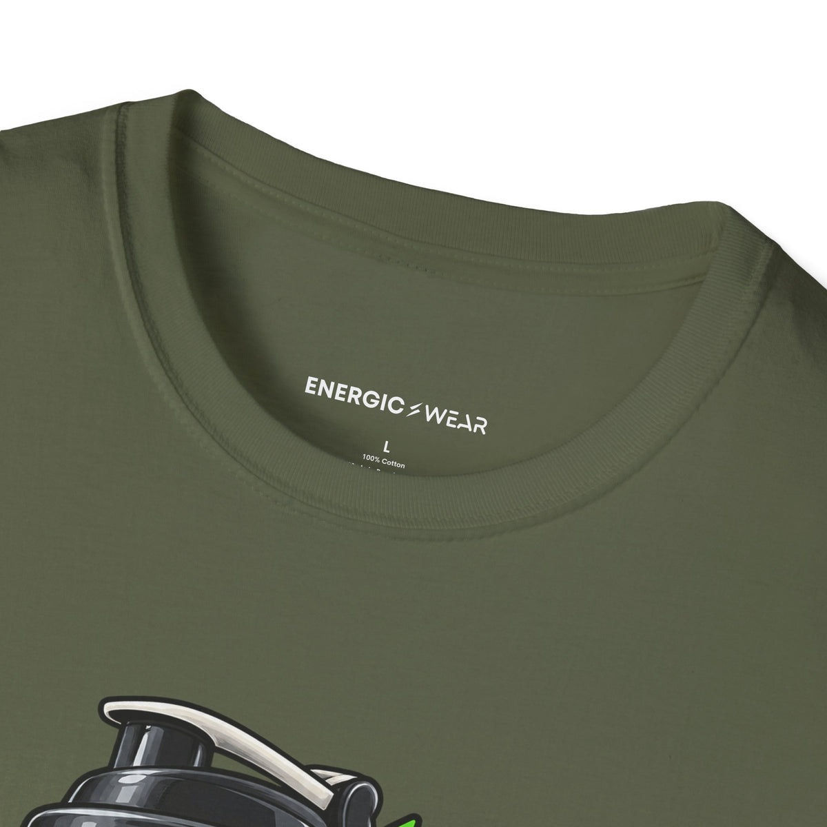 Graphic fitness T-shirt featuring the "My Shaker Lid Demands a Pre-Flight Check" design.