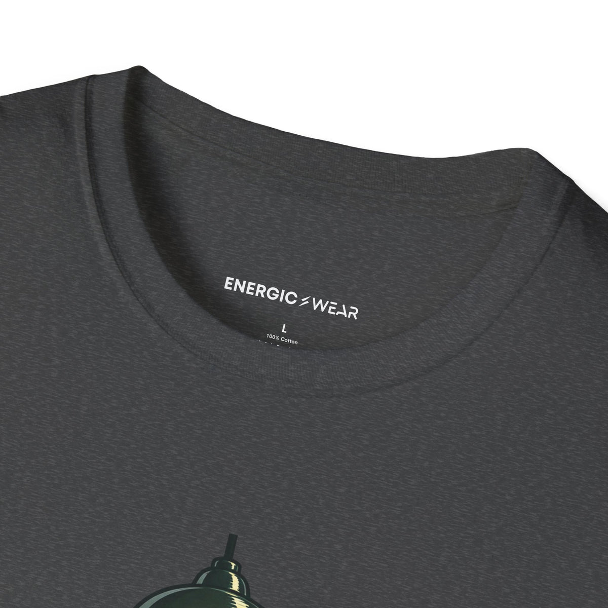 Graphic fitness T-shirt featuring the "My Salad Has Main-Course Ambitions" design.