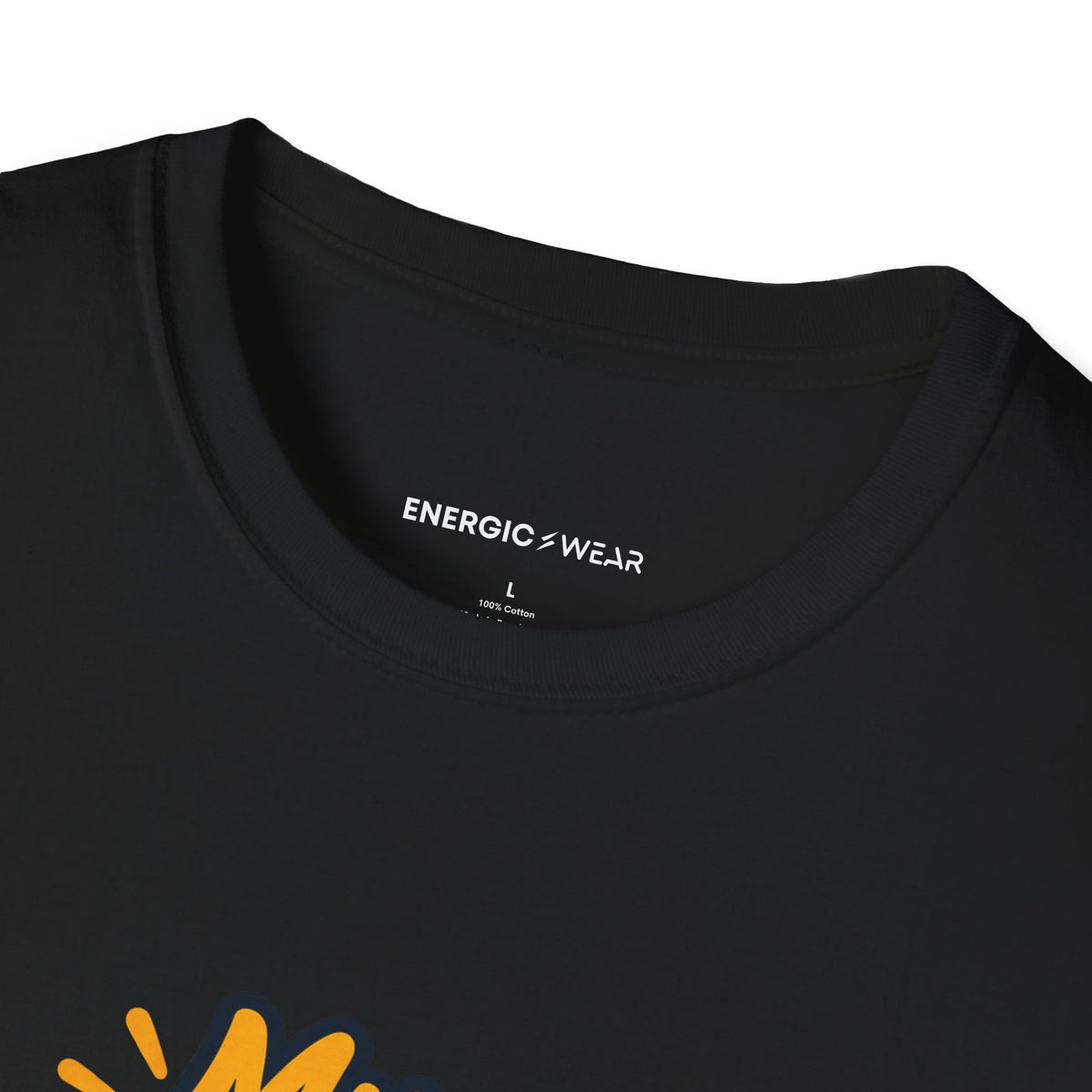 Graphic fitness T-shirt featuring the "My Commute Includes a Little Movement" design.