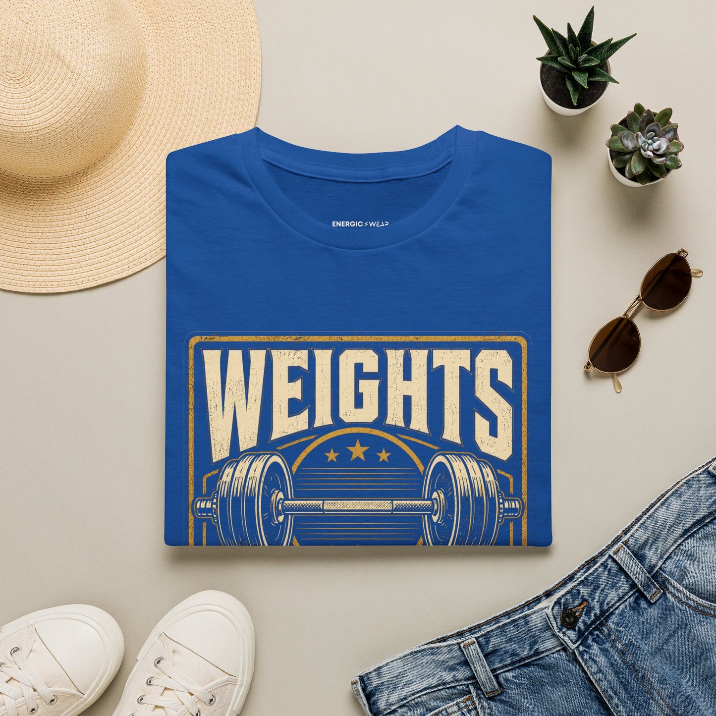Weights: One More Round T-Shirt