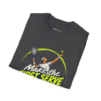 Make the First Serve Your Own T-Shirt
