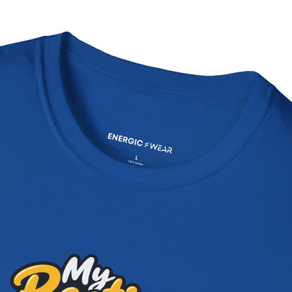 Graphic fitness T-shirt featuring the "My Resting Heart Rate Has a Work Email" design.