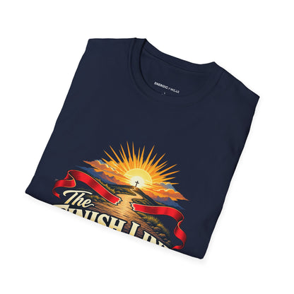 The Finish Line Is a Thank-You Not a Verdict T-Shirt