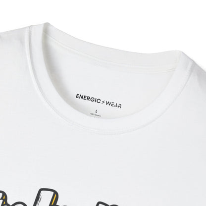 Graphic fitness T-shirt featuring the "The Incline Button Was a Bold Choice" design.