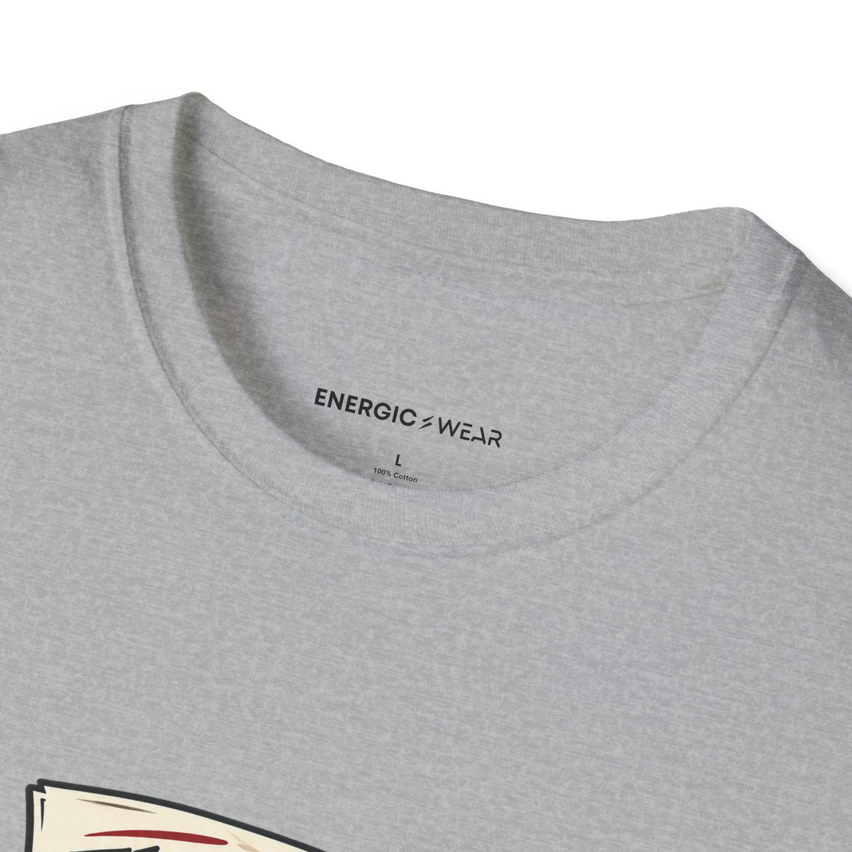 Graphic fitness T-shirt featuring the "The Last Set Was a Character Reference" design.