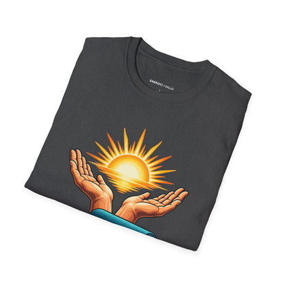 Graphic fitness T-shirt featuring the "My Training Starts with Gratitude" design.