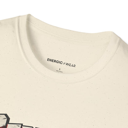 Graphic fitness T-shirt featuring the "Strength Is a Skill I Practice" design.