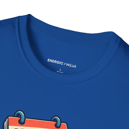 Graphic fitness T-shirt featuring the "Find a Reason That Survives Monday" design.