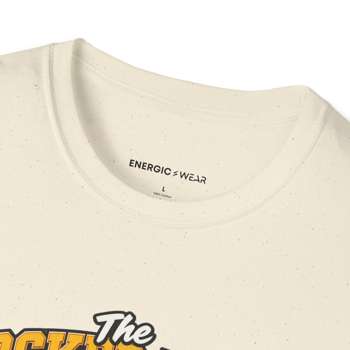 Graphic fitness T-shirt featuring the "The Locker Room Acoustics Deserve Better Than My Singing" design.