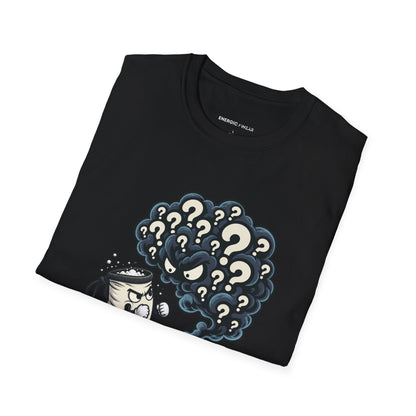Graphic fitness T-shirt featuring the "I Brought Chalk to a Confidence Problem" design.