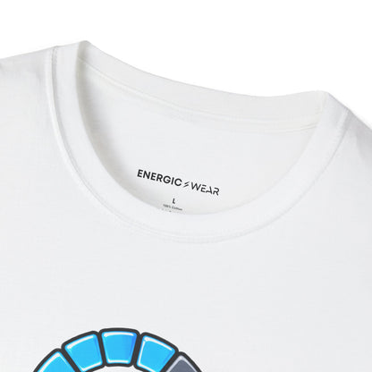 Graphic fitness T-shirt featuring the "Please Hold, My Legs Are Rebooting" design.