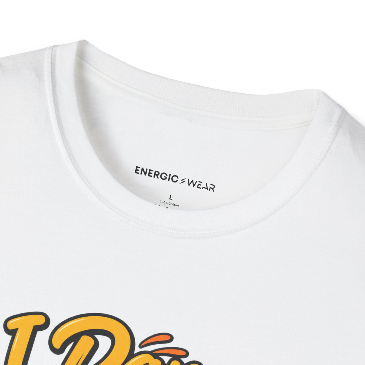 Graphic fitness T-shirt featuring the "I Dance Like the Instructions Are Optional" design.