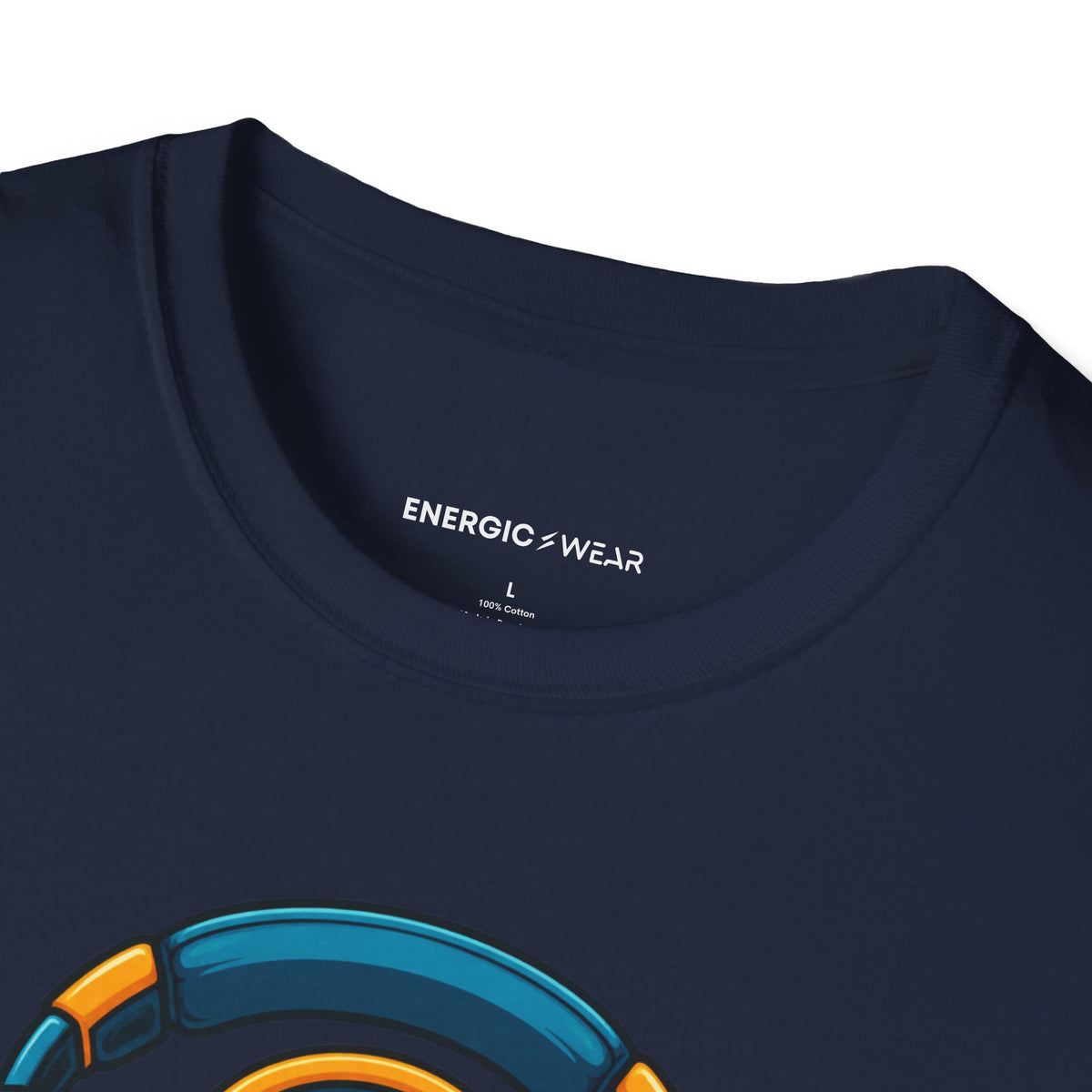 Graphic fitness T-shirt featuring the "I Came With a Playlist and Questions" design.