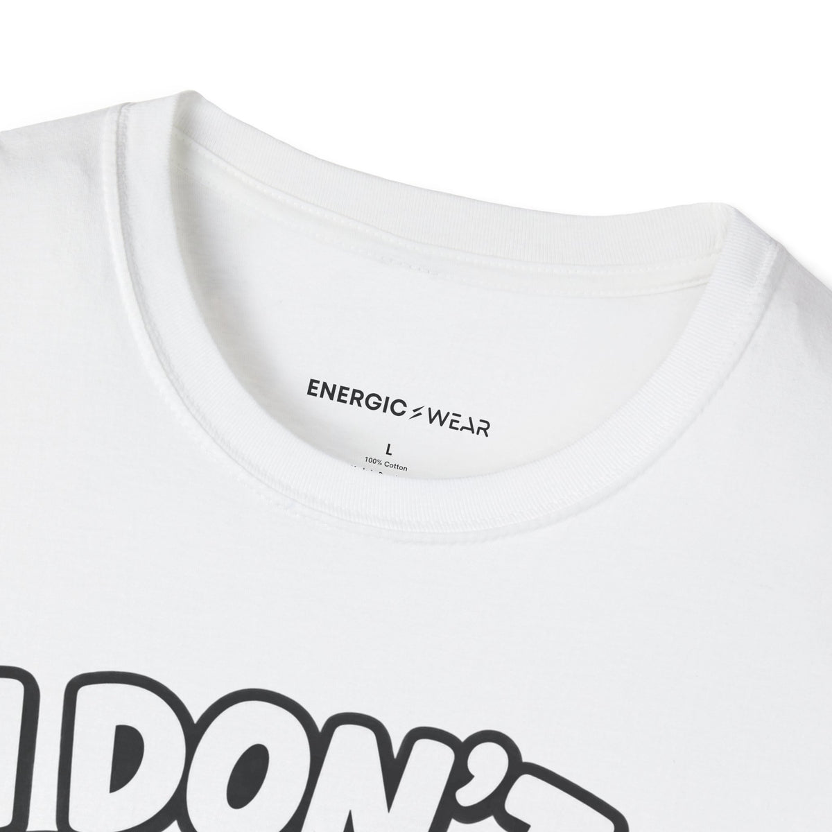 Graphic fitness T-shirt featuring the "I Don't Run, I Take Brisk Walks to the Fridge" design.