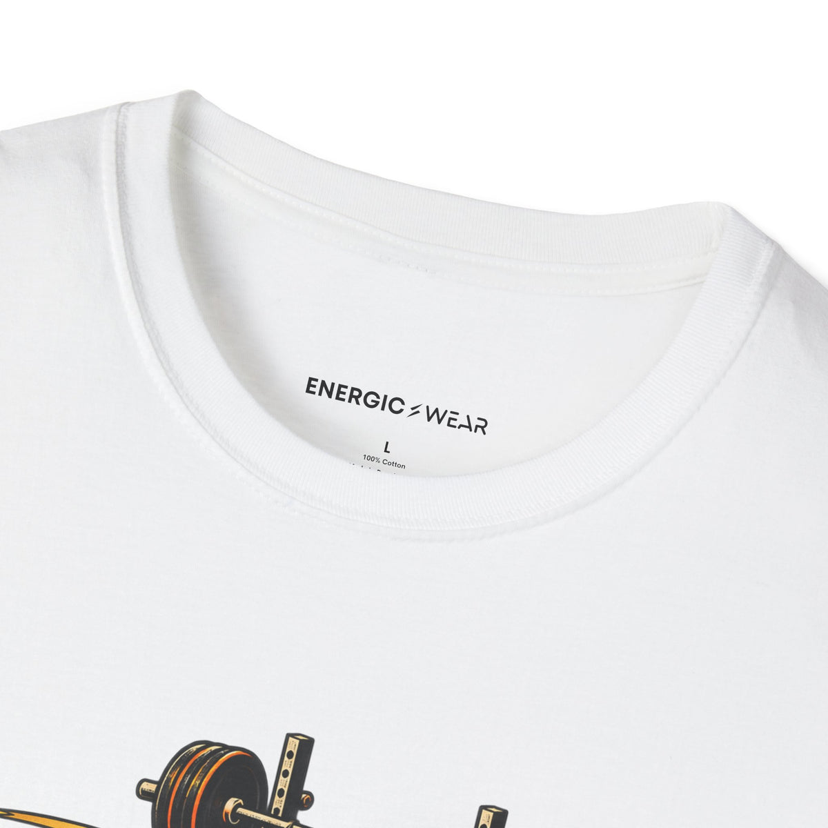 Graphic fitness T-shirt featuring the "My Training Partners Make Ambition Contagious" design.