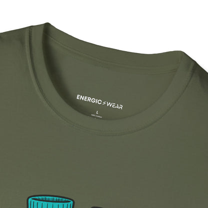 Graphic fitness T-shirt featuring the "My Socks Are the Loudest Part of My Workout" design.