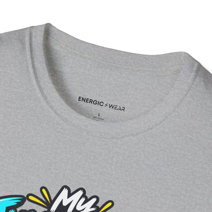 Graphic fitness T-shirt featuring the "My Jump Rope Goal Is Ten Unbroken Turns" design.