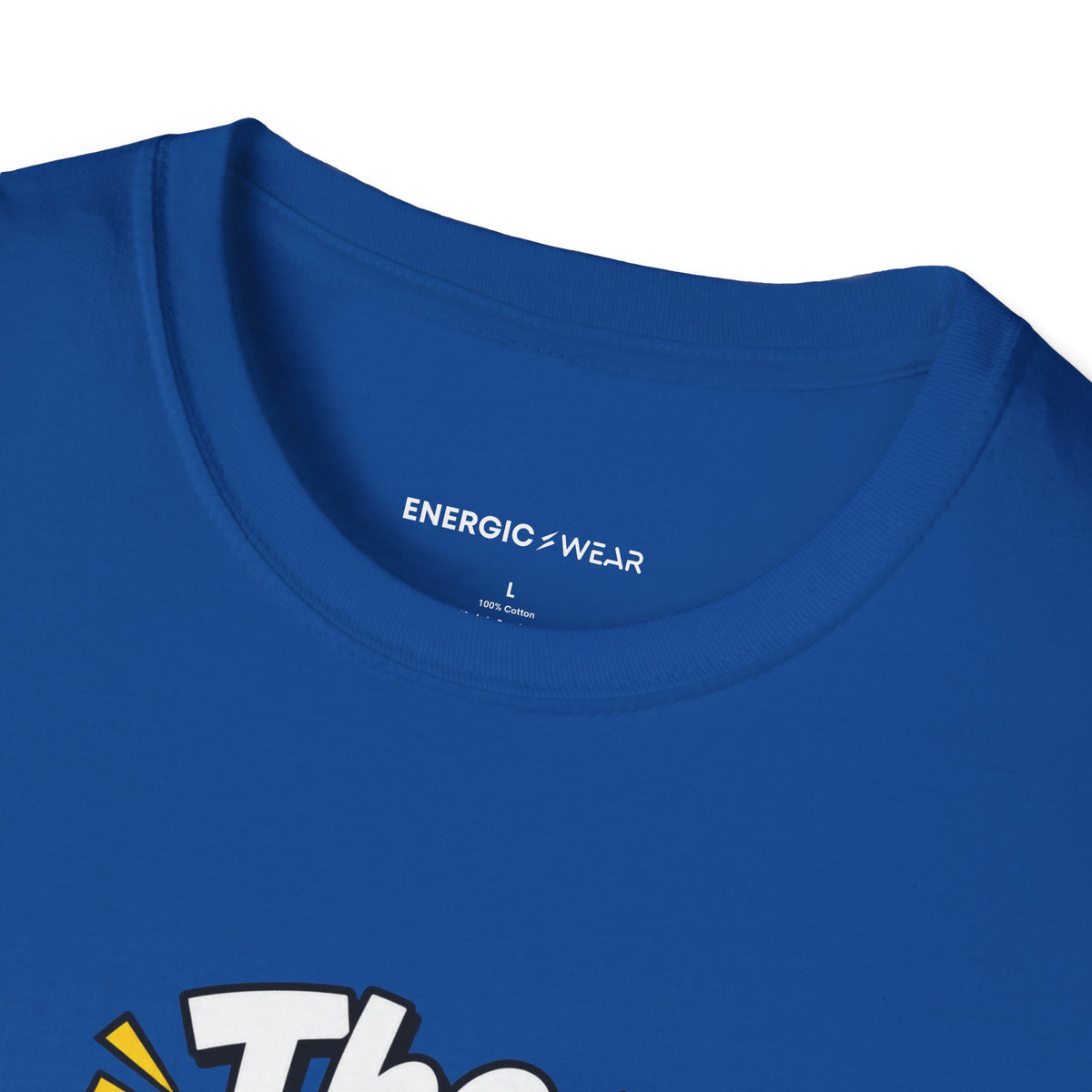 Graphic fitness T-shirt featuring the "The Resistance Band Started It" design.