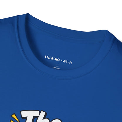 Graphic fitness T-shirt featuring the "The Resistance Band Started It" design.