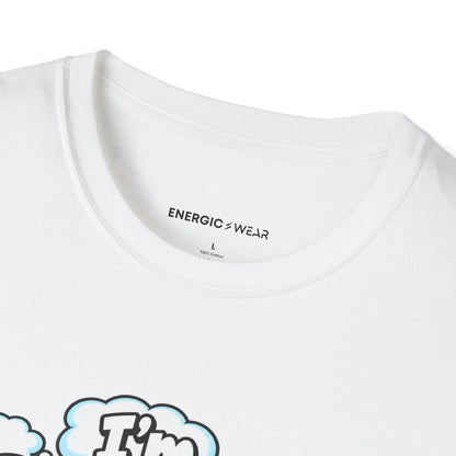 Graphic fitness T-shirt featuring the "I'm Between Sets and Several Life Decisions" design.