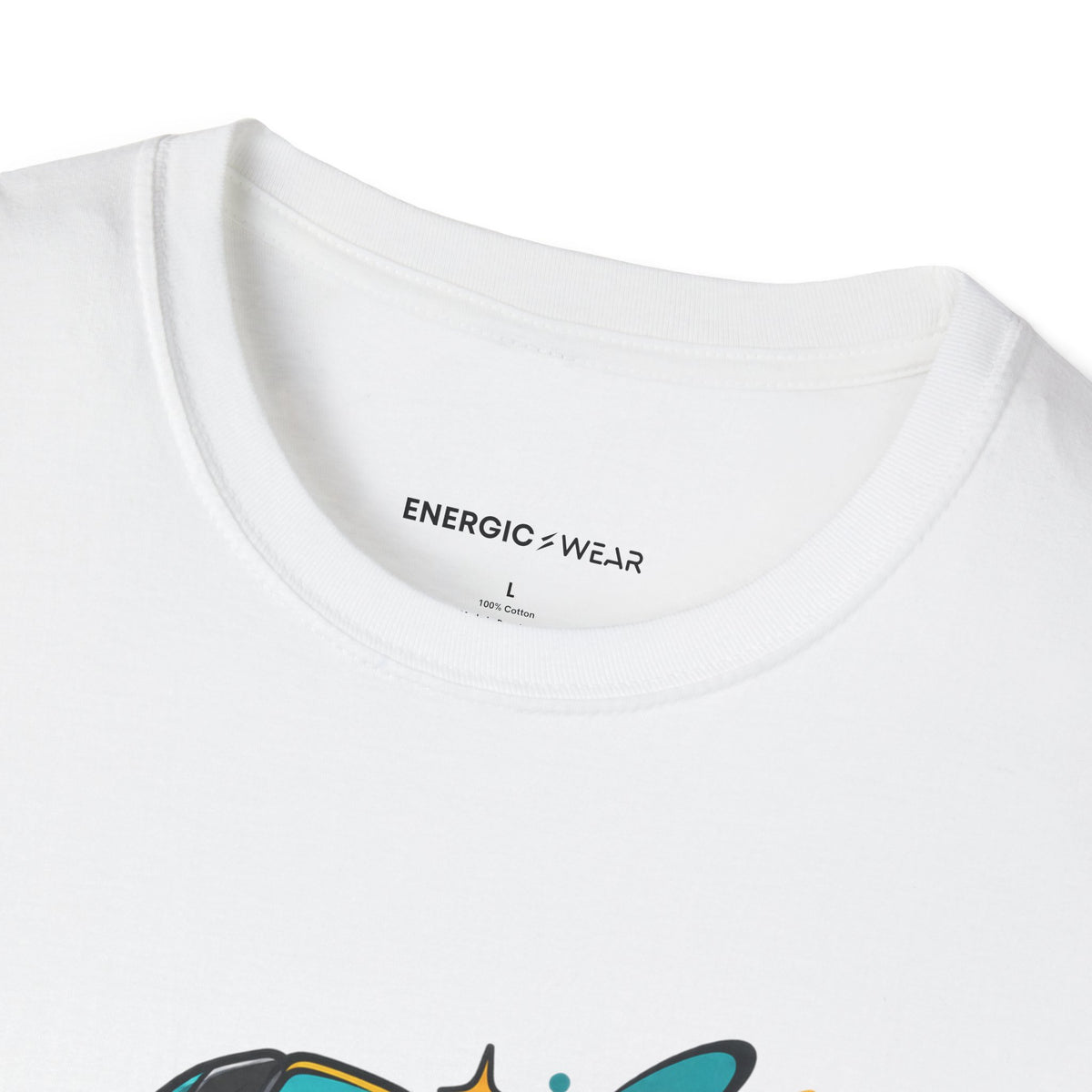 Graphic fitness T-shirt featuring the "Her Workout Doesn't Need a Before Photo" design.