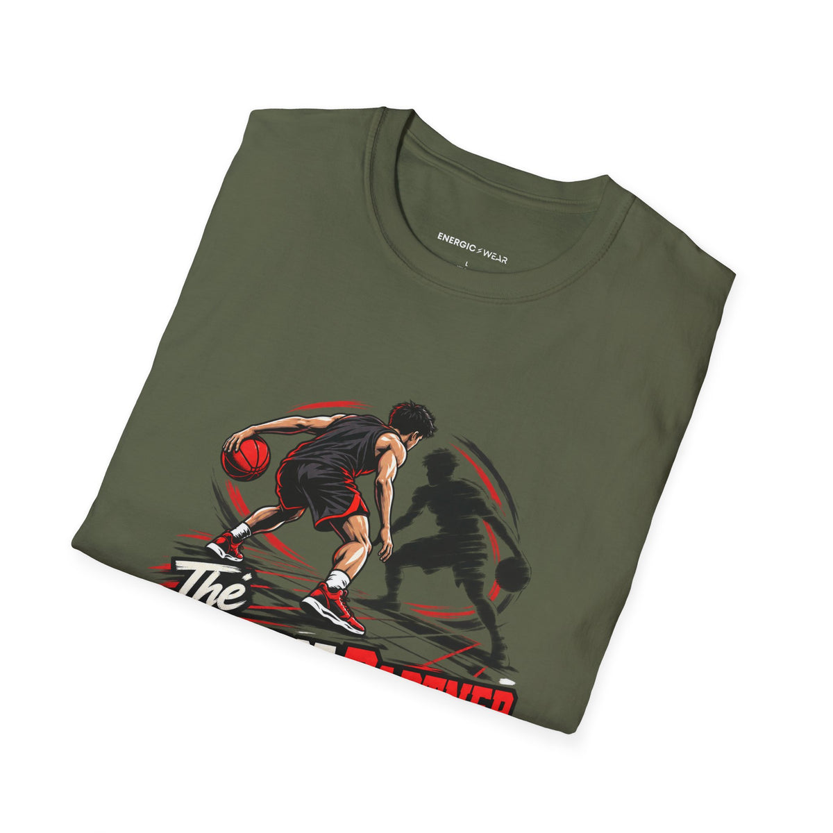 Graphic fitness T-shirt featuring the "The Practice Partner I Needed Was Me" design.