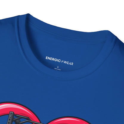 Graphic fitness T-shirt featuring the "My Gym Crush Is the Empty Squat Rack" design.