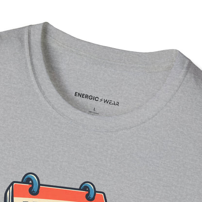Graphic fitness T-shirt featuring the "Find a Reason That Survives Monday" design.