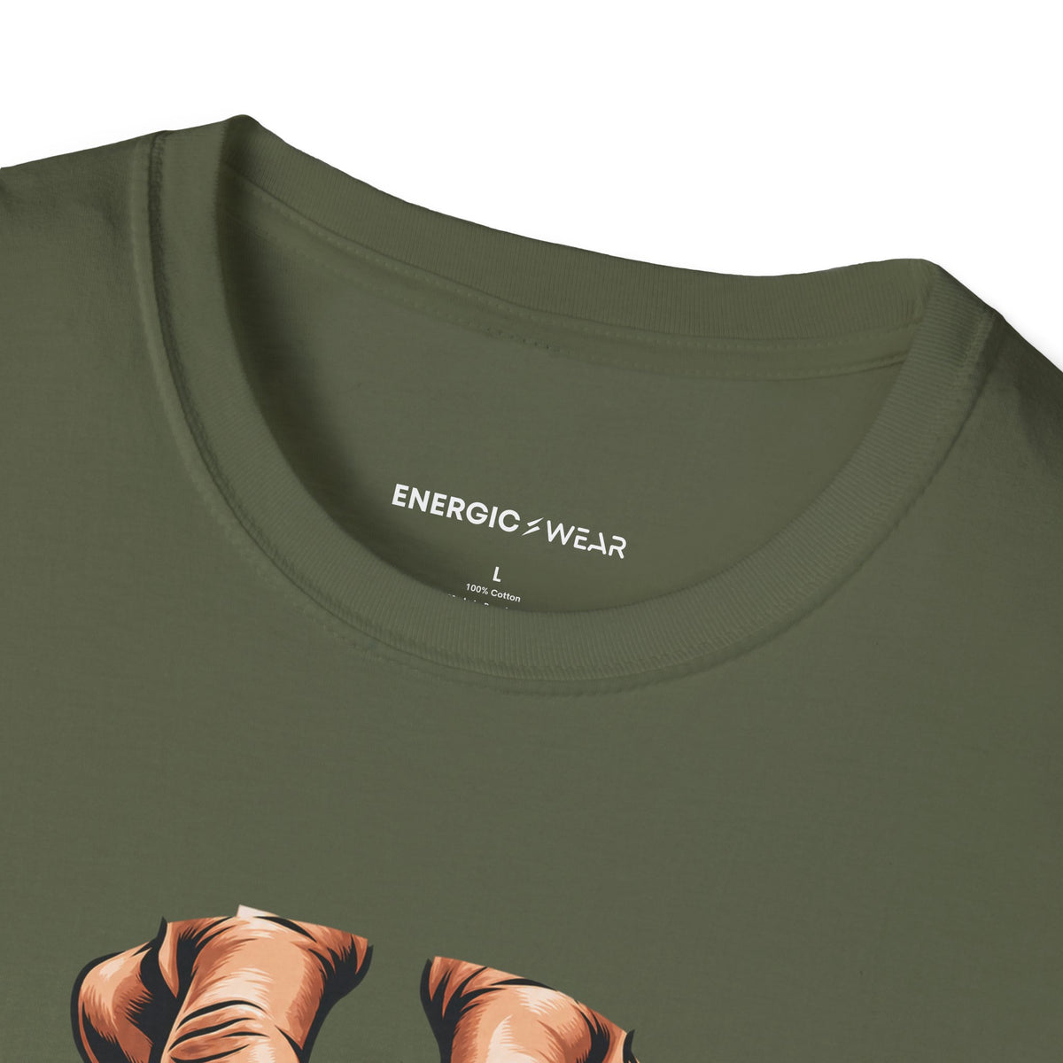 Graphic fitness T-shirt featuring the "Plate Pinch, Patient Hands" design.
