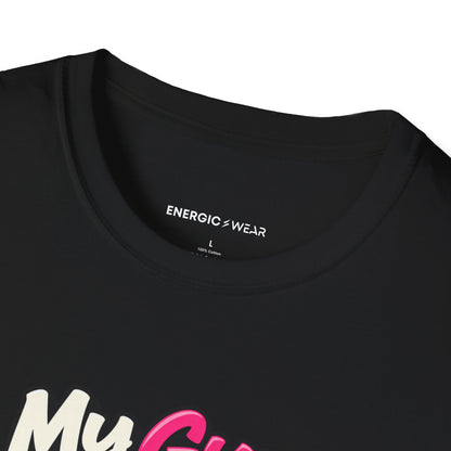 Graphic fitness T-shirt featuring the "My Gym Ponytail Has Structural Integrity" design.