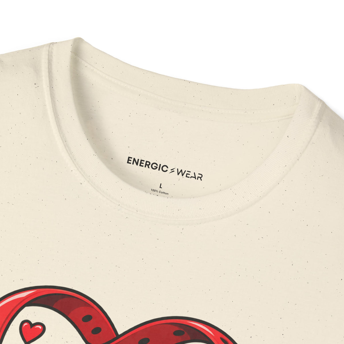 Graphic fitness T-shirt featuring the "My Watch Says We're in a Relationship" design.