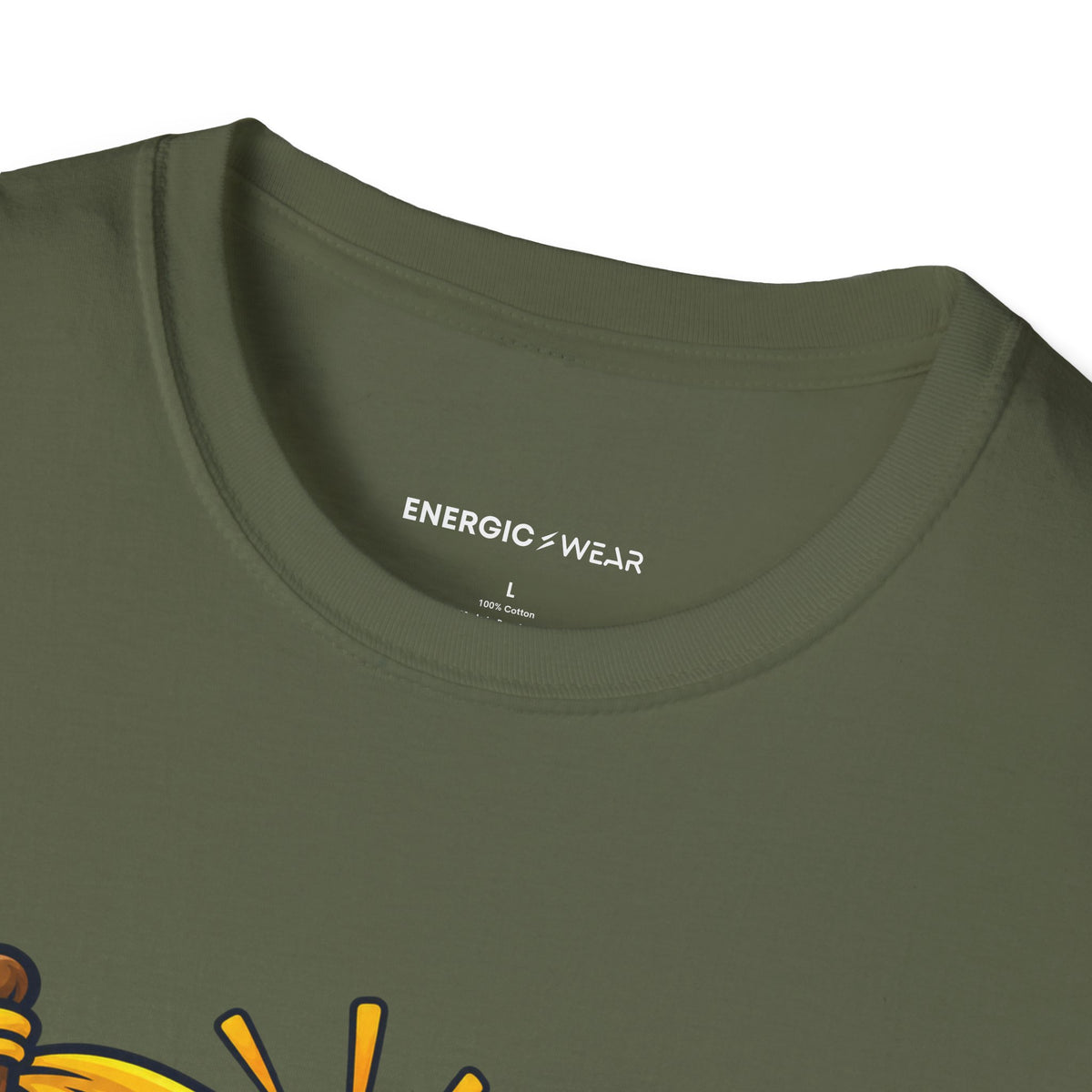 Graphic fitness T-shirt featuring the "I Get to Be Proud Before I'm Finished" design.