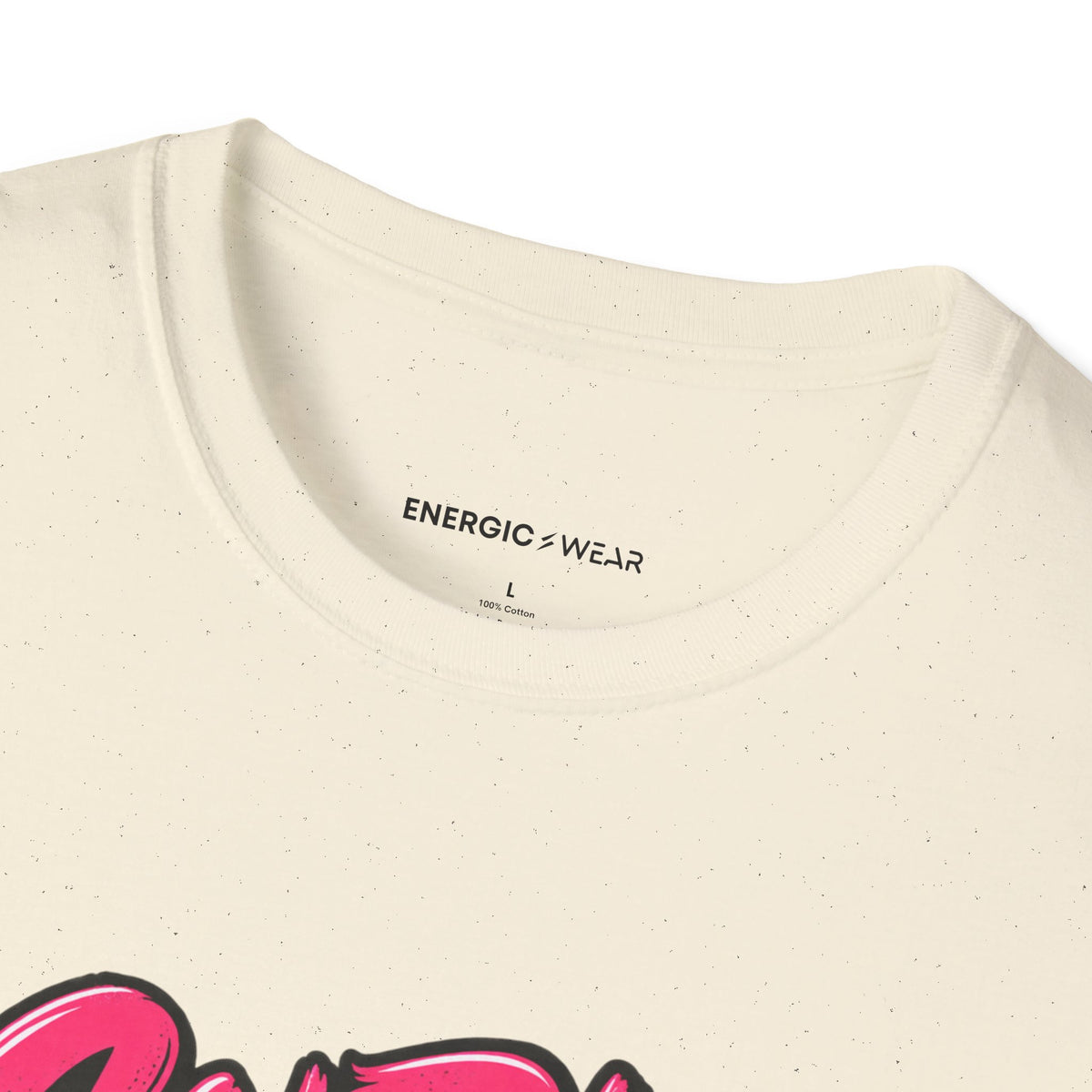 Graphic fitness T-shirt featuring the "Curls for the Girls, Squats for the Thoughts" design.