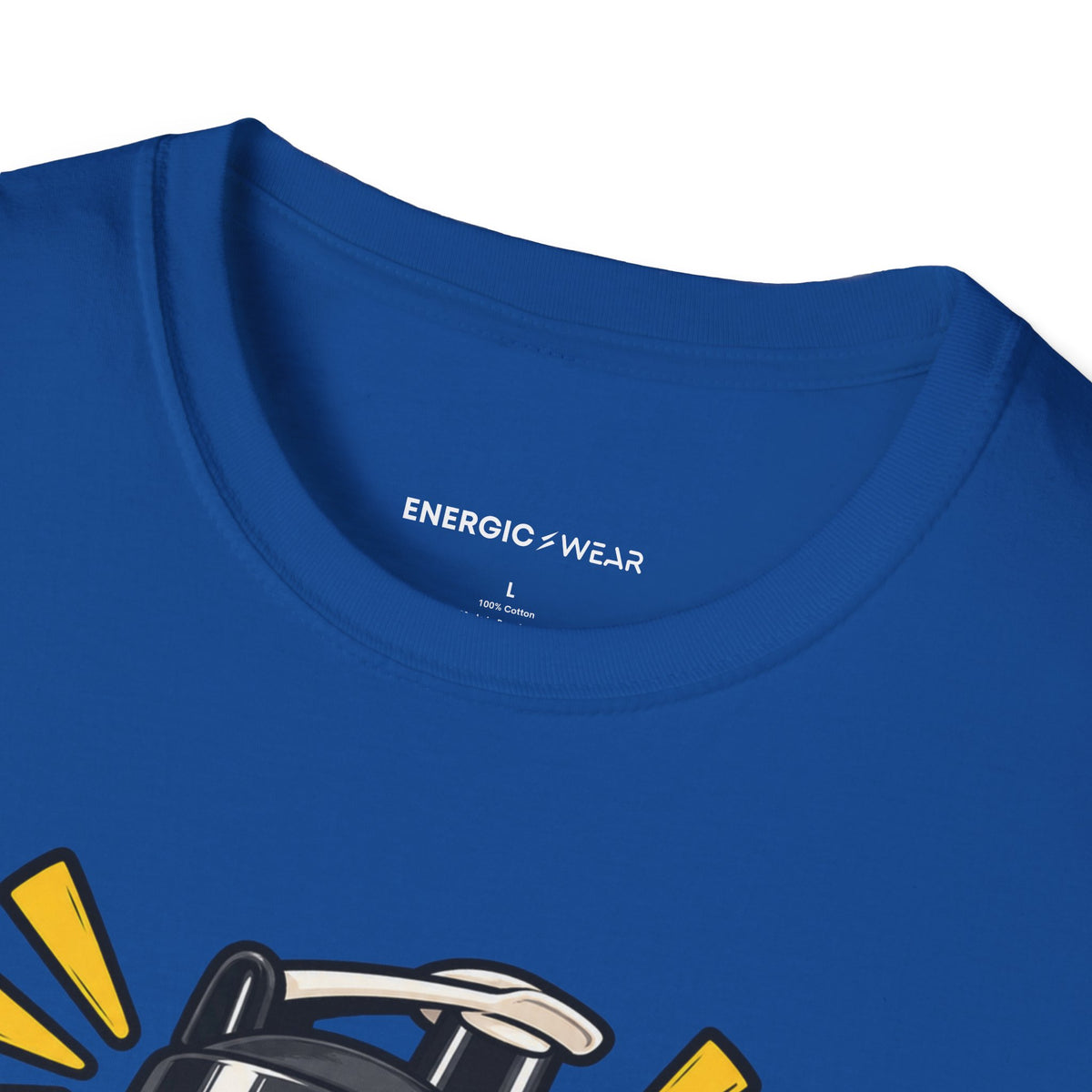 Graphic fitness T-shirt featuring the "My Protein Shaker Is a Percussion Instrument" design.