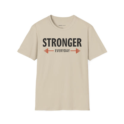 Stronger Everyday! TShirt – Motivation Tee