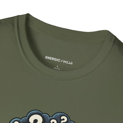 Graphic fitness T-shirt featuring the "I Brought Chalk to a Confidence Problem" design.