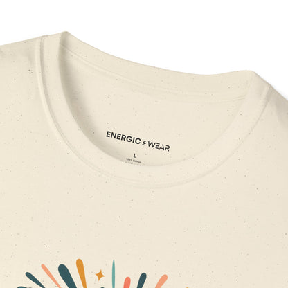Graphic fitness T-shirt featuring the "A Full Life Has Room for Her Workout" design.