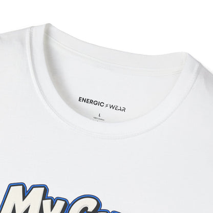 Graphic fitness T-shirt featuring the "My Gym Friendships Start With Are You Using This" design.