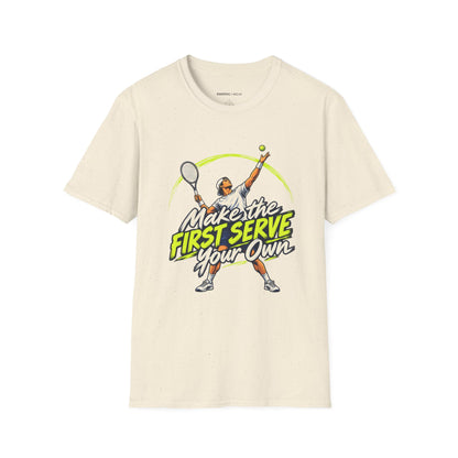 Make the First Serve Your Own T-Shirt
