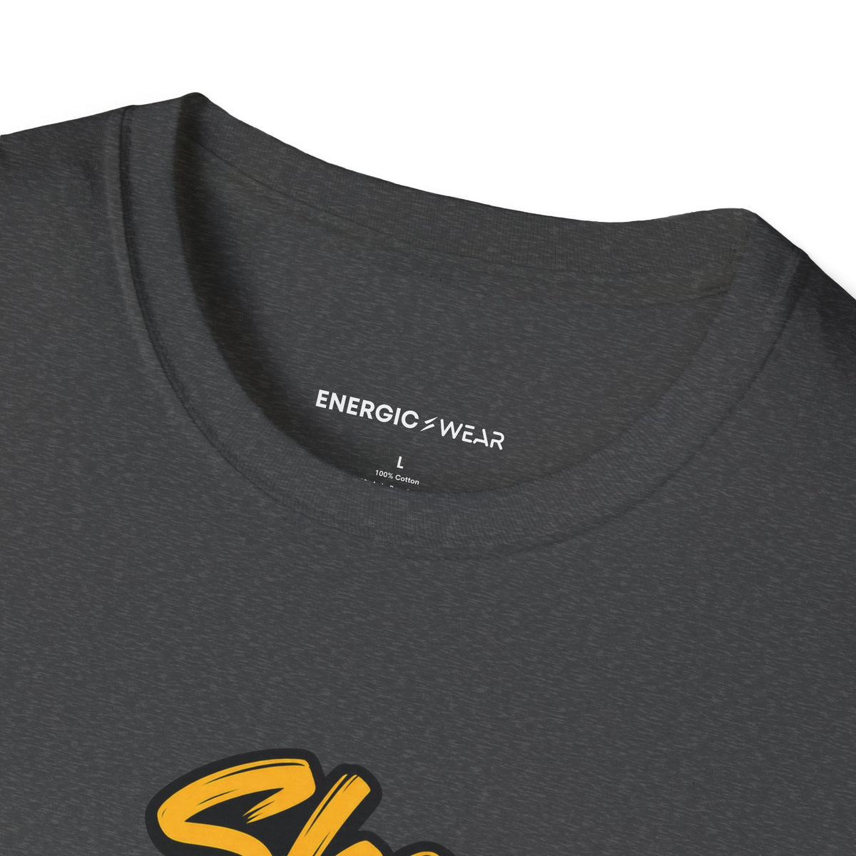 Graphic fitness T-shirt featuring the "She Belongs on the Platform" design.