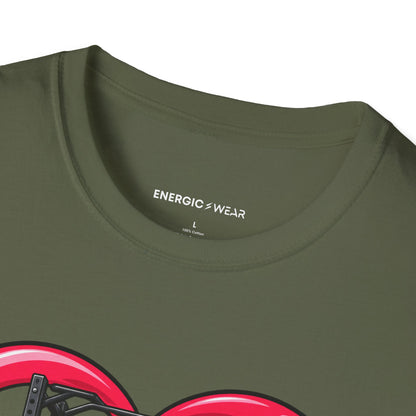 Graphic fitness T-shirt featuring the "My Gym Crush Is the Empty Squat Rack" design.