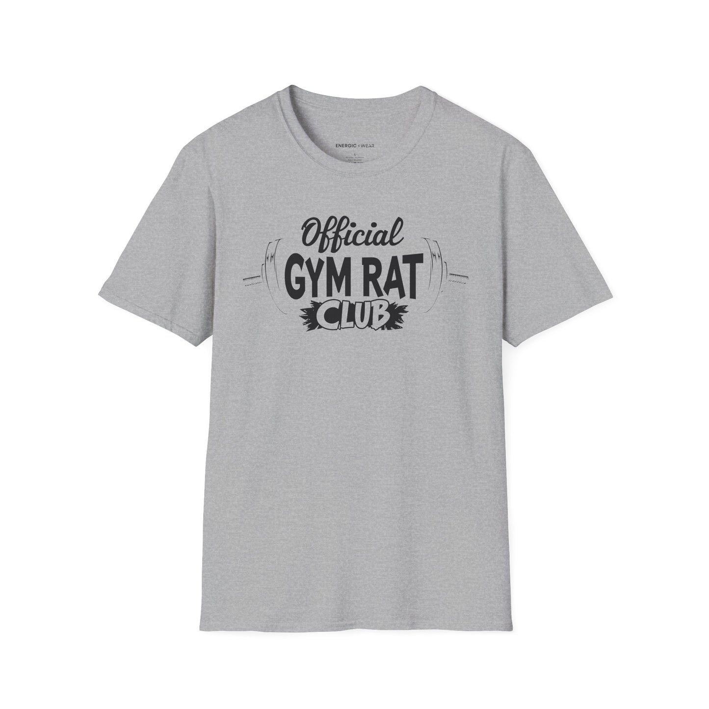 Official Gym Rat Club TShirt – Motivational Lifestyle Tee
