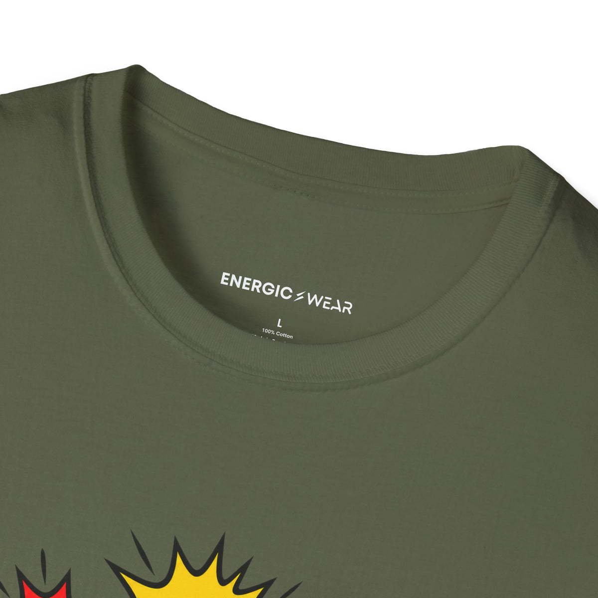 Graphic fitness T-shirt featuring the "I've Reached the Making-Noises Stage" design.